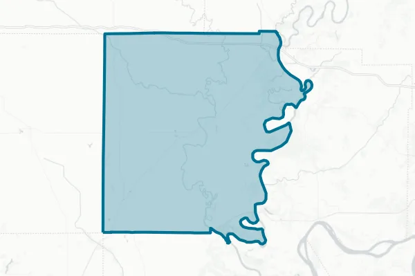 White County — detail map