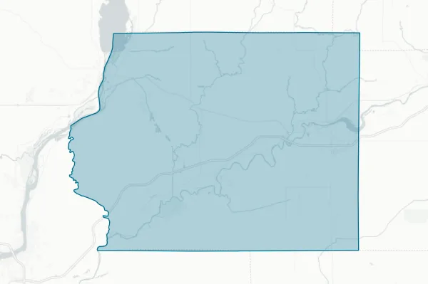 Whiteside County — detail map