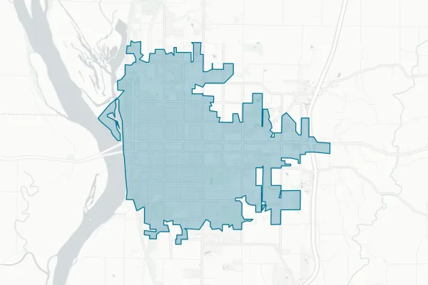 City of Quincy — detail map