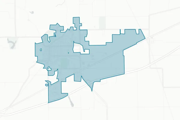 City of Greenville — detail map