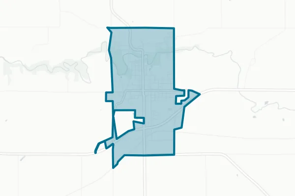 City of Mount Carroll — detail map