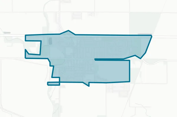 Village of St. Joseph — detail map