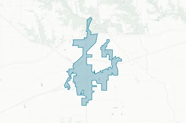 City of Marshall — detail map