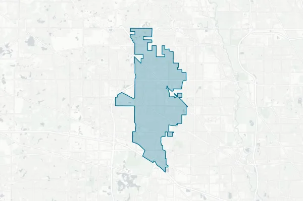 Village of Arlington Heights — detail map