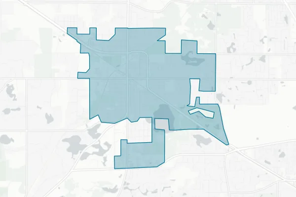 Village of Barrington — detail map