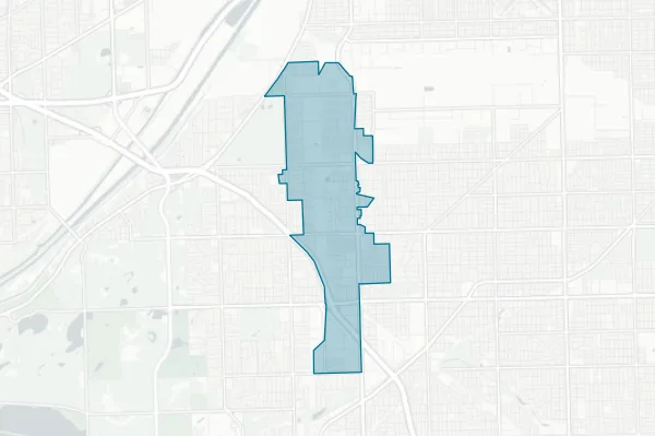 Village of Bridgeview — detail map