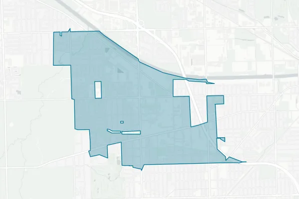 Village of Crestwood — detail map
