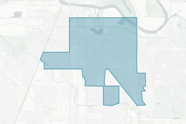 Village of Dolton — detail map