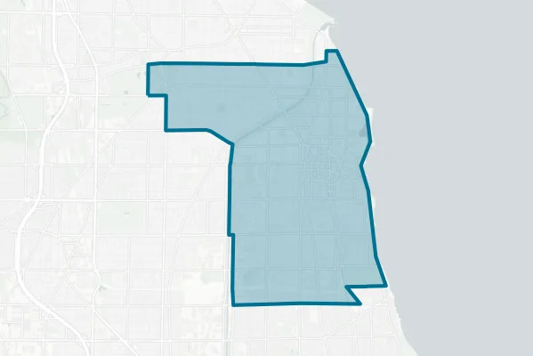 City of Evanston — detail map