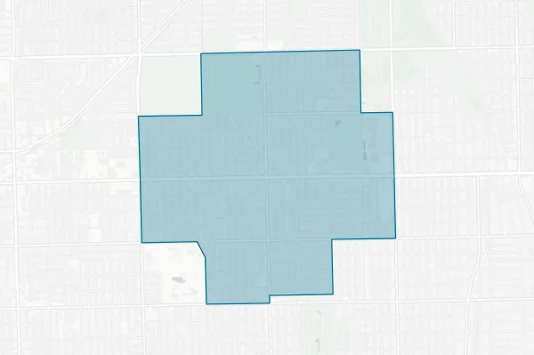 Village of Evergreen Park — detail map