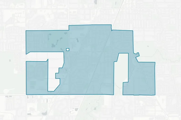 Village of Flossmoor — detail map