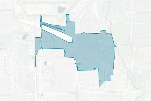 Village of Franklin Park — detail map