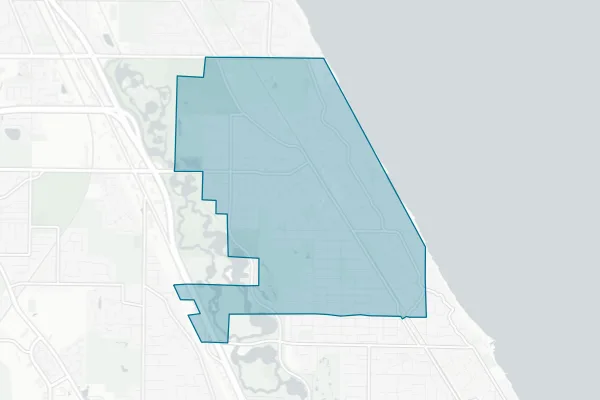 Village of Glencoe — detail map