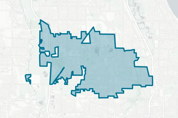 Village of Glenview — detail map