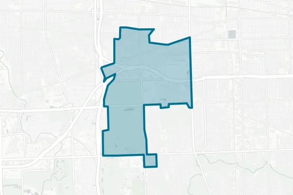 Village of Hillside — detail map