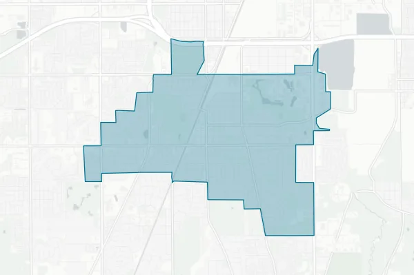 Village of Homewood — detail map