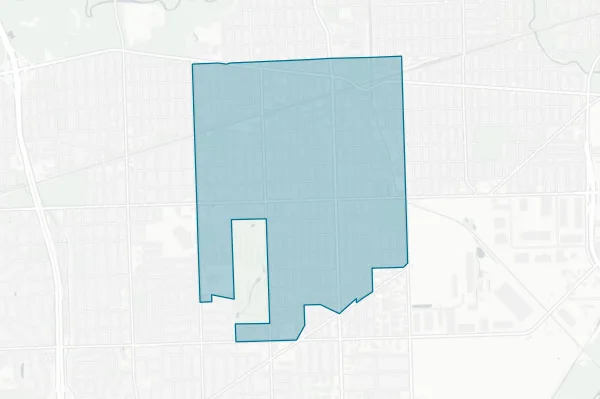 Village of Lagrange — detail map