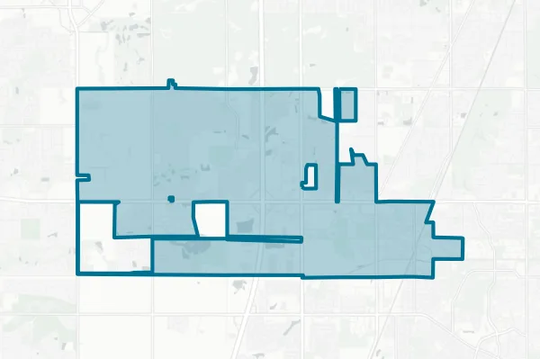 Village of Matteson — detail map