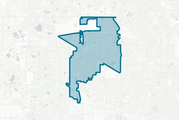 Village of Palatine — detail map