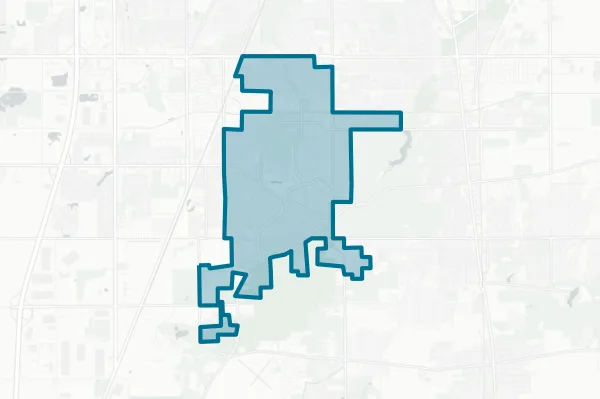 Village of Park Forest — detail map