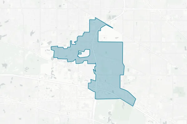 City of Rolling Meadows — detail map