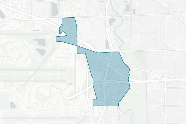 Village of Rosemont — detail map