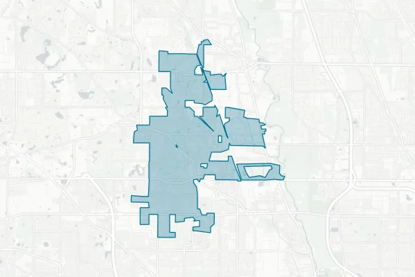 Village of Buffalo Grove — detail map