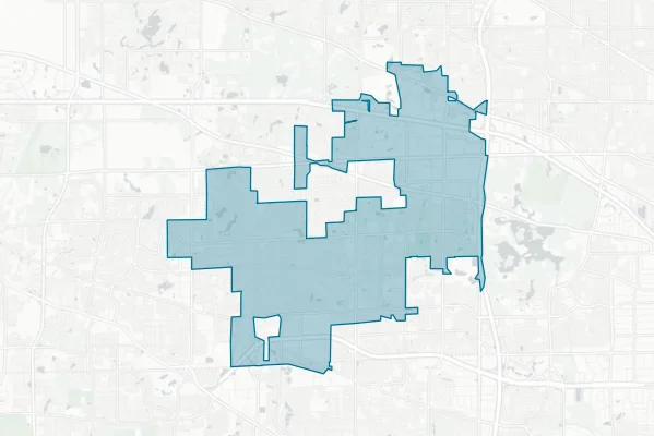 Village of Schaumburg — detail map