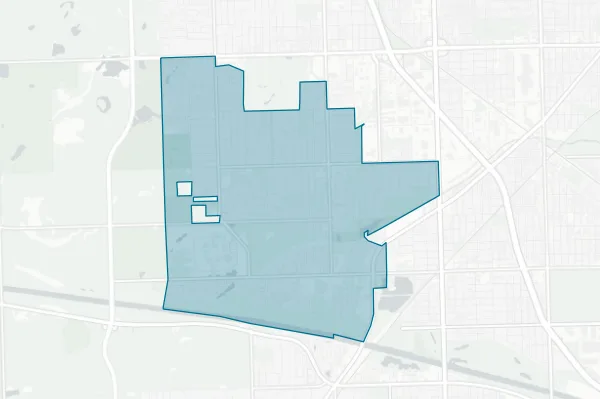 City of Palos Hills — detail map