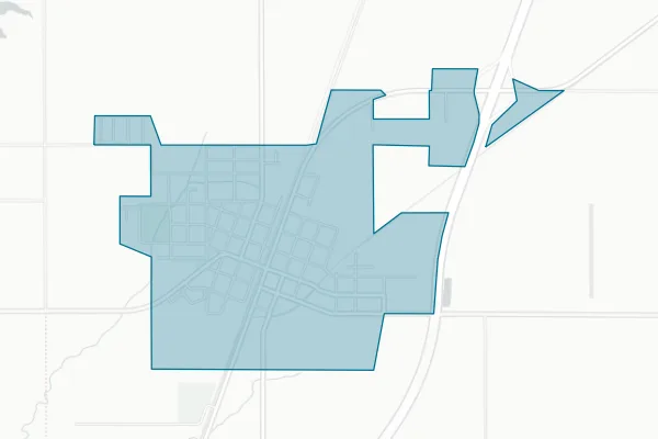 City of Neoga — detail map