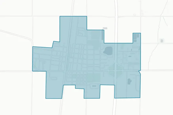 City of Arcola — detail map