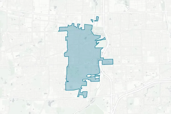 Village of Glen Ellyn — detail map