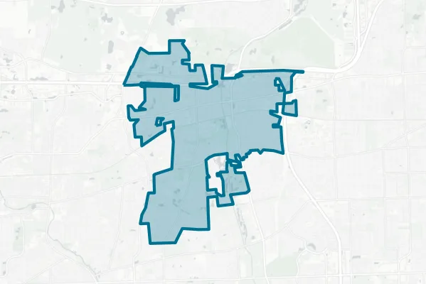Village of Lisle — detail map