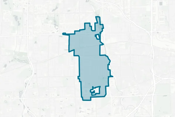 Village of Villa Park — detail map