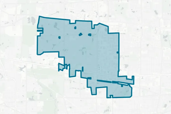 Village of Carol Stream — detail map