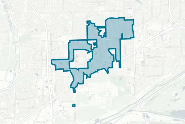 City of Darien — detail map