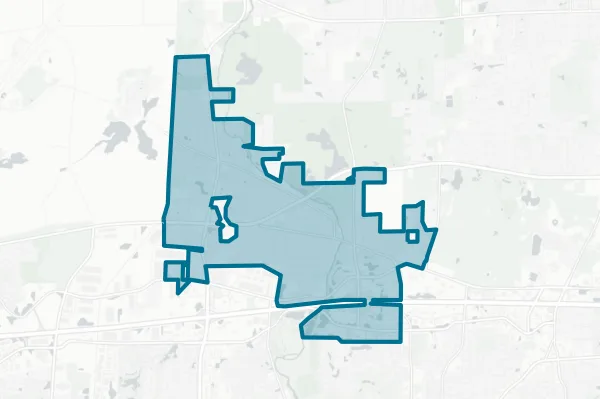 City of Warrenville — detail map