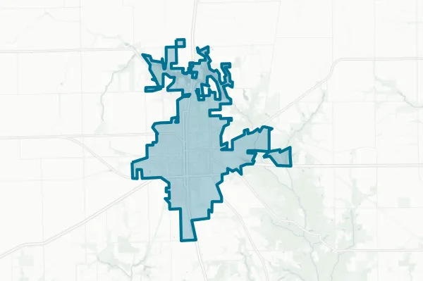 City of Paris — detail map