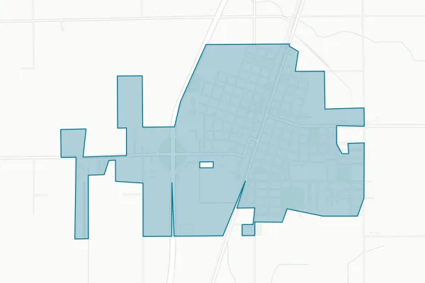 City of Paxton — detail map