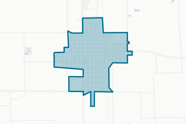 City of Sesser — detail map
