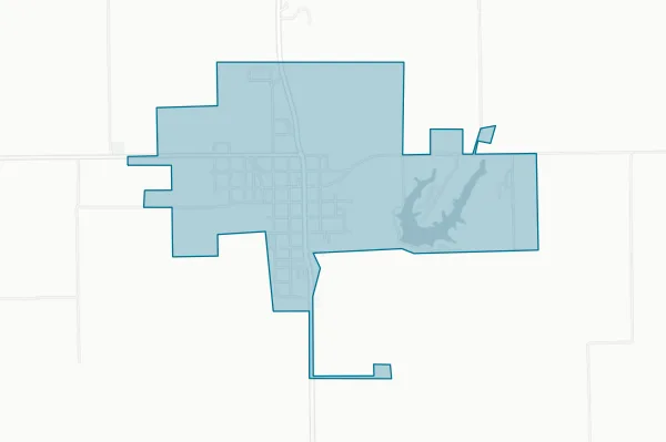 City of Greenfield — detail map