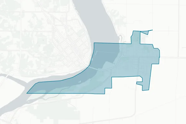 City of Hamilton — detail map