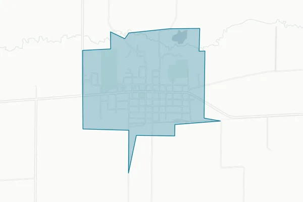 City of Laharpe — detail map