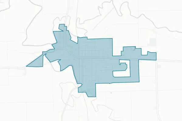 City of Watseka — detail map