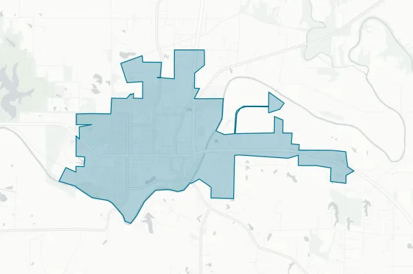 City of Murphysboro — detail map