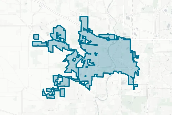 City of Elgin — detail map