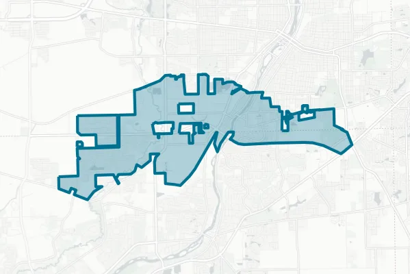 Village of Montgomery — detail map