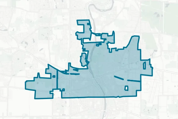 City of St Charles — detail map