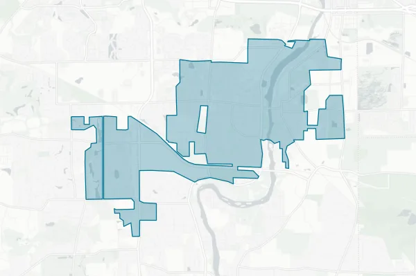 Village of South Elgin — detail map