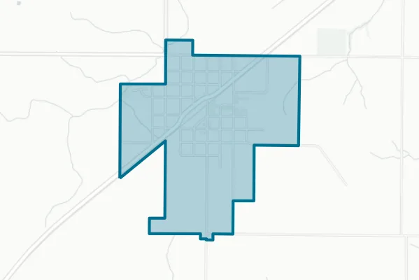 City of Oneida — detail map